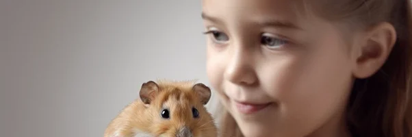 Un rongeur et un enfant : comment apprendre aux enfants à s'occuper correctement d'un animal de compagnie