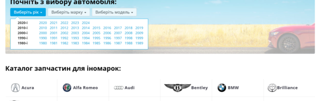 Przegląd sklepu internetowego z częściami samochodowymi Bestauto.com.ua