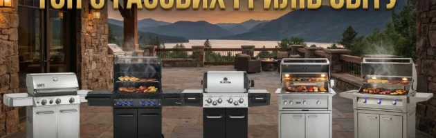 Топ-5 брендів газових грилів, які задають стандарти барбекю