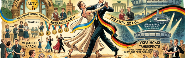 Як вчаться танцювати в Німеччині: коротка карта системи, яка випустила сотні чемпіонів світу